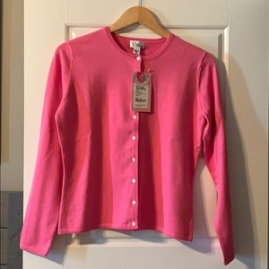 Pink Lilly Pulitzer Cardigan sweater